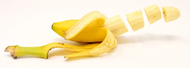 krájený banán